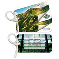 Personalized Bag & Luggage Tag - Rectangle RC - Full Color - Poly Laminated